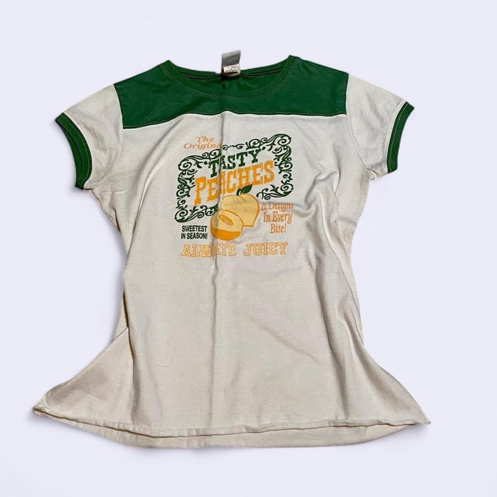 Vintage Ross Sportswear Tasty Peaches Graphic T-Shirt